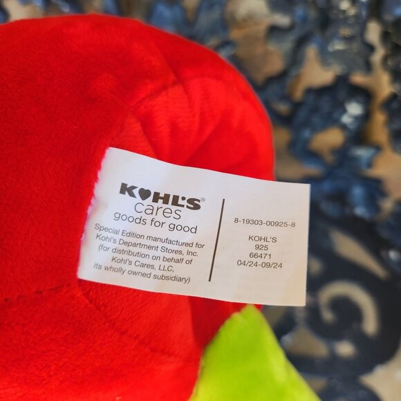 Richard Scarrys Busy Town "Lowly Worm" in an Apple by Kohls Cares 14" H - Picture 3 of 8